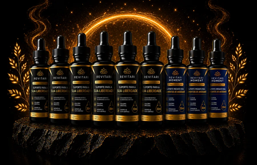 Kit Completo: 6 frascos de Revitari e 3 frascos de Revitari Moment