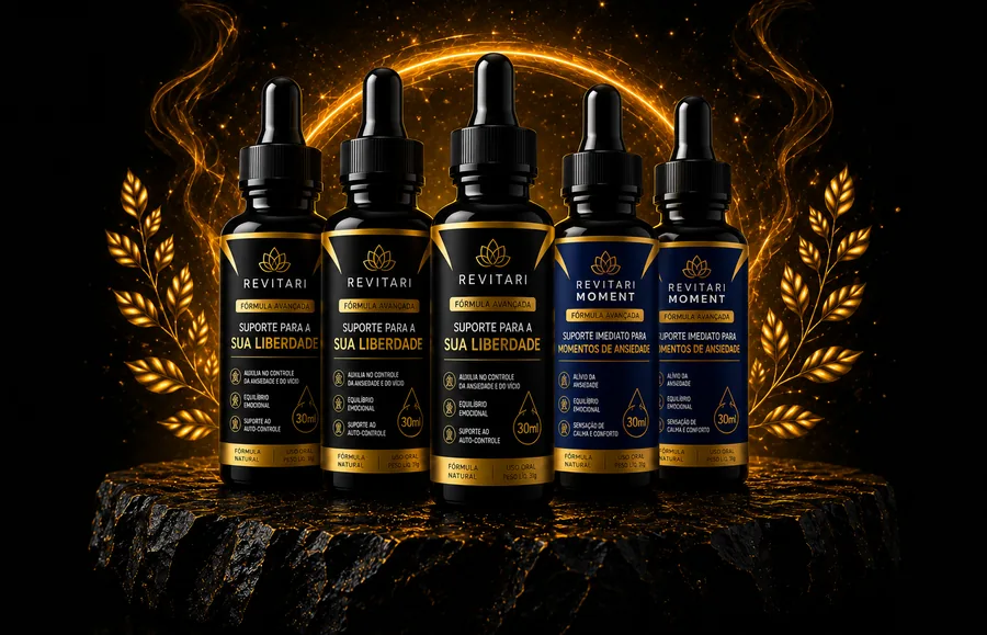 Kit Intermediário: 3 frascos de Revitari e 2 frascos de Revitari Moment